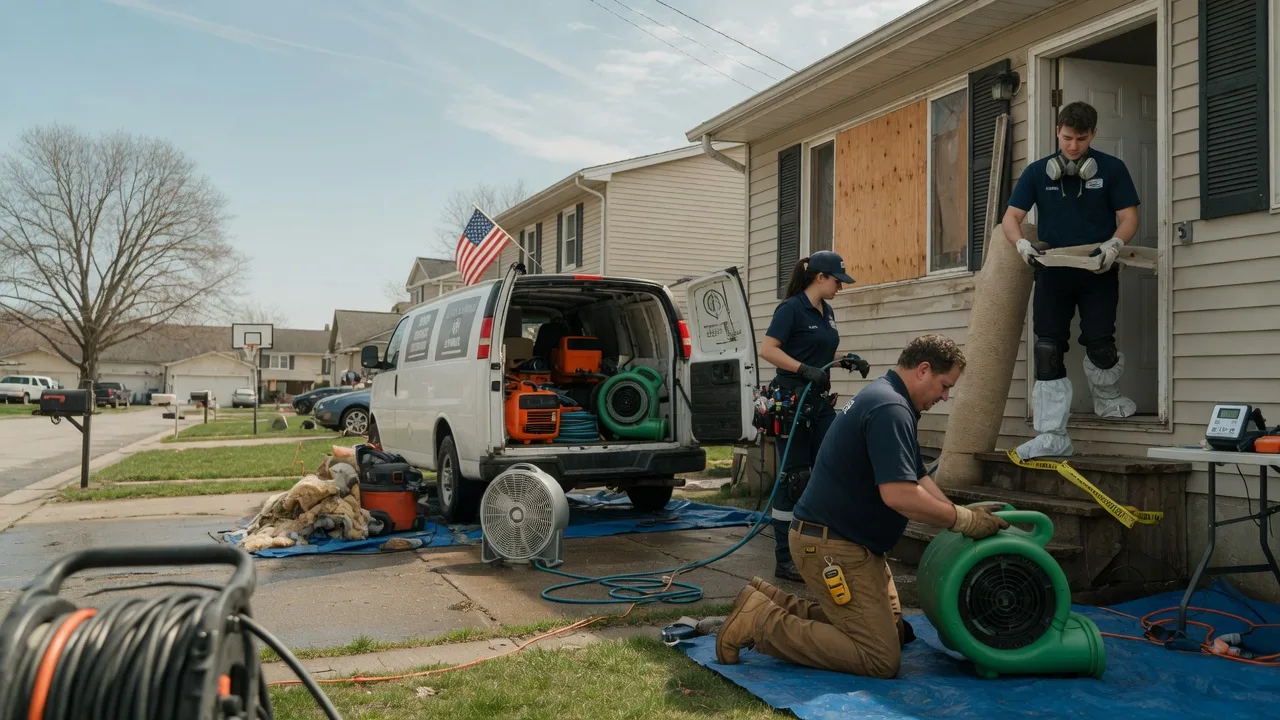 Water Damage Restoration in Harris, MN near me